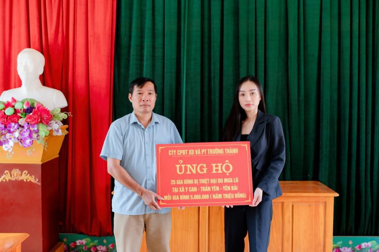 Trường Thành ủng hộ khắc phục hậu quả bão Yagi